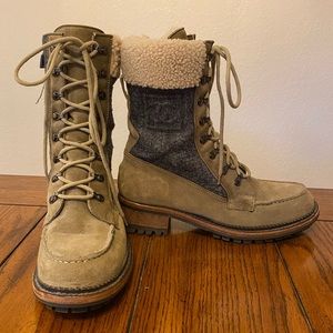 Gently used Chanel ankle boots! EU size 39 1/2, US size 7 1/2.